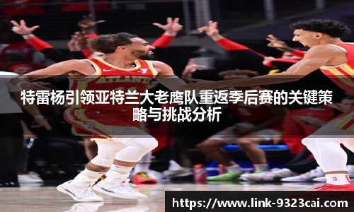 特雷杨引领亚特兰大老鹰队重返季后赛的关键策略与挑战分析